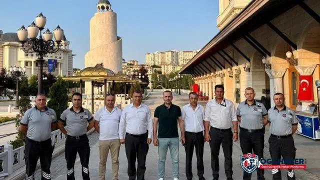KOR-SAV Genel Başkanı İsa Kalkan, Bayramda ANFA Özel Güvenlik Çalışanlarını Ziyaret Etti