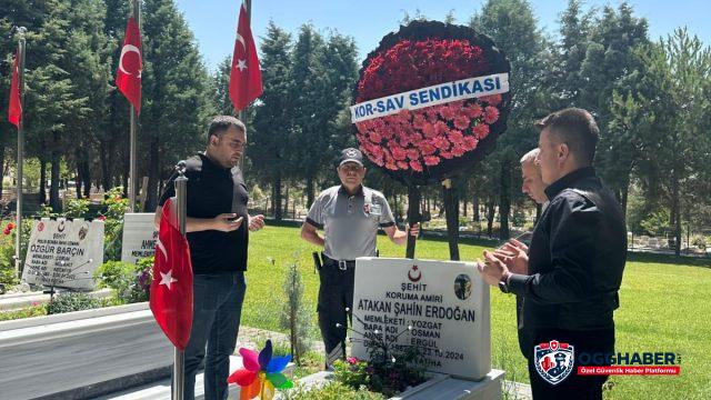 Özel Güvenlik Günü ve Haftasında KORSAV'dan Şehit Atakan Şahin Erdoğan'a Anlamlı Anma