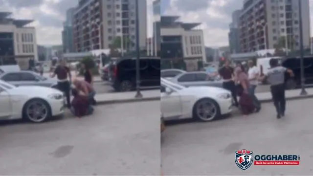 Trafikteki Kavgayı Özel Güvenlik Görevlileri Ayırdı