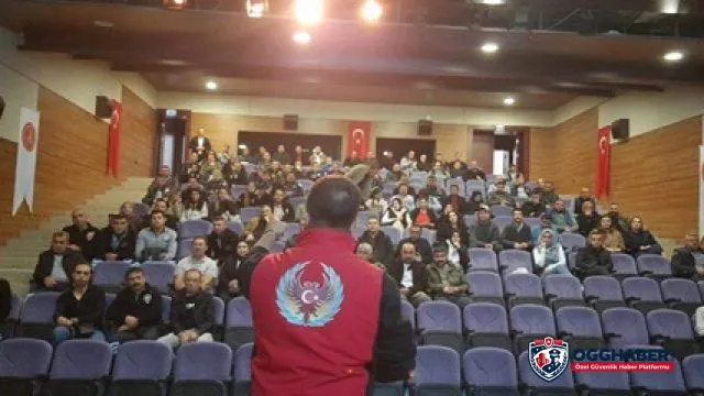 NEVÜ’de KAAN Uygulaması Kapsamında Özel Güvenlik Görevlilerine Eğitim Verildi