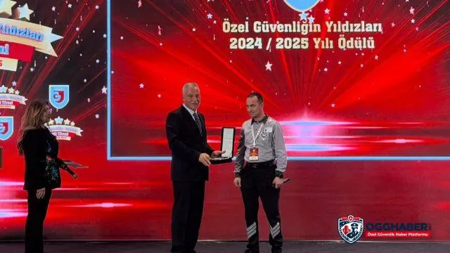 Özel Güvenlik Sektöründe Yılın Yıldızları Ödüllendirildi