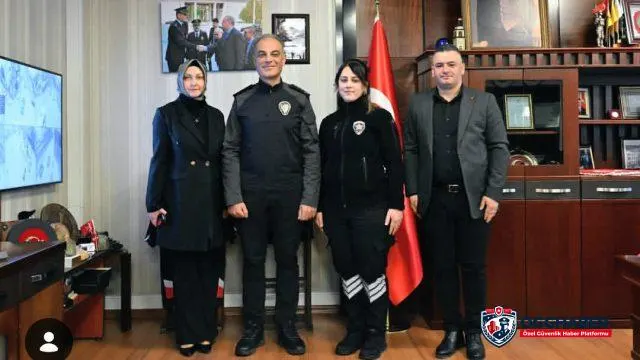 Özel Güvenlik Görevlilerinden Polis Haftası’nda Anlamlı Ziyaret