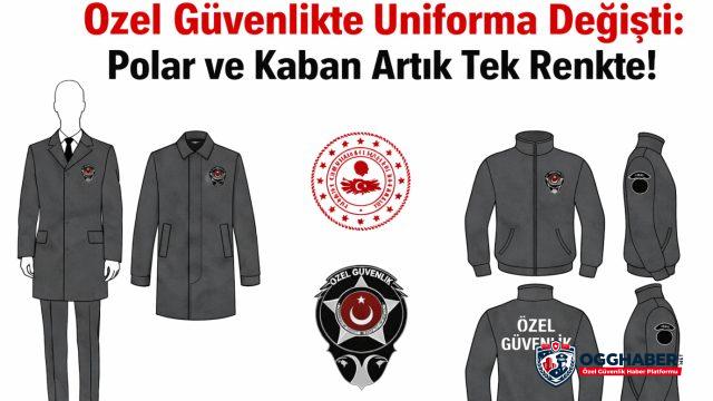 Özel Güvenlikte Üniforma Değişti Özel Güvenlikte Üniforma Değişti