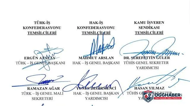2023 YILI KAMU TOPLU İŞ SÖZLEŞMELERİ ÇERÇEVE ANLAŞMA PROTOKOLÜ