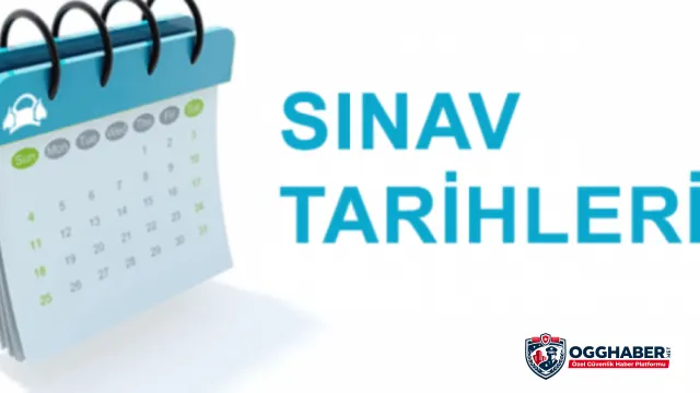 2024 Yılı Sınav Takvimi Yayınlandı