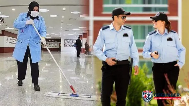 Temizlik ve güvenlik alanında binlerce kişilik istihdam fırsatı