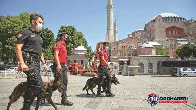 Ayasofya Camisini Özel Güvenlik Görevlileri Koruyacak