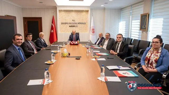 Bakan Bilgin, Hak-İş Heyetini Kabul Etti
