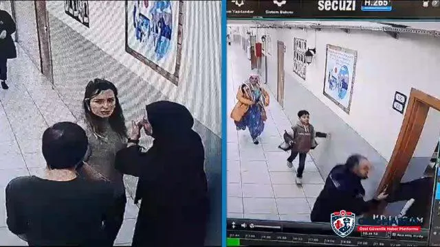 Başakşehir'de hamile öğretmene ve güvenlik görevlisine saldırı
