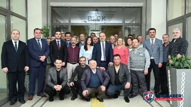 Bursa Büyükşehir ailesi bayramlaştı