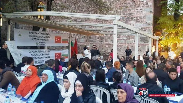 Bursa Osmangazi'den Filibe'de kardeşlik iftarı