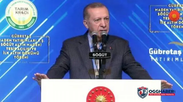 Cumhurbaşkanı Erdoğan Bilecik'te... Bilecik'te Altın Madeni açıldı