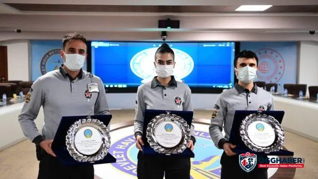 DHMİ Görevinde Başarı Gösteren Özel güvenlik Görevlileri İçin Ödül Töreni Düzenledi