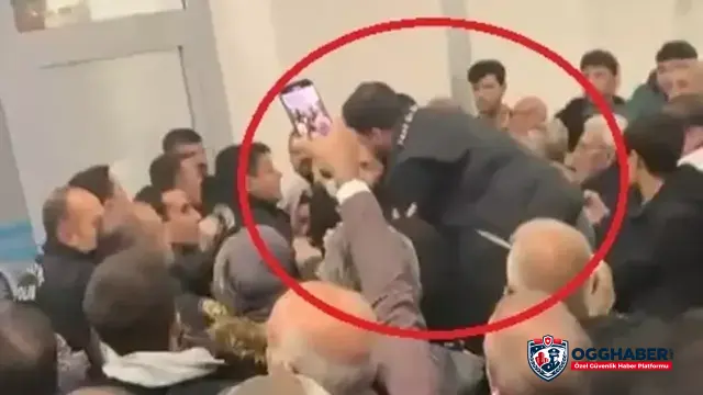 Diyarbakır Havalimanı'nda güvenlik personeli ile vatandaşlar arasında arbede