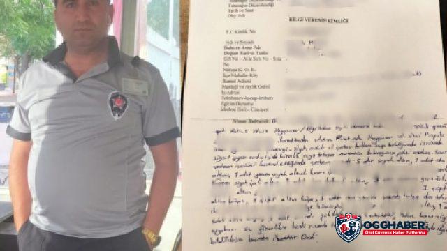 Diyarbakır'da Özel Güvenlik Görevlisinden Örnek Davranışa 17 Yevmiye Ödül