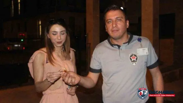 Elazığ Belediyesinde görevli güvenlik görevlisinden örnek davranış