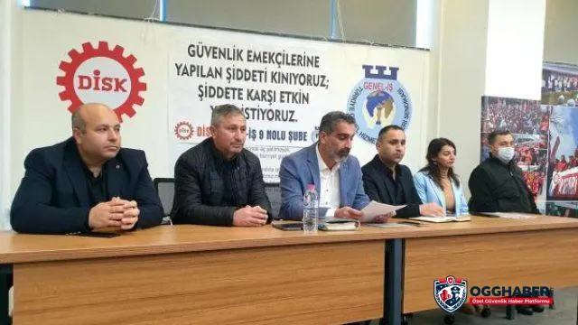 Genel-İş İzmir Şubesi güvenlik görevlilerinin darbedilmesine tepki gösterdi