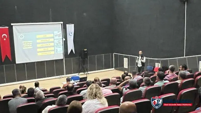 Güvenlik görevlileri, uyuşturucuya karşı bilgilendirildi Güvenlik görevlileri, uyuşturucuya karşı bilgilendirildi