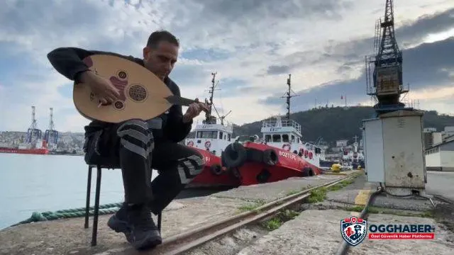 Güvenlik görevlisinin sanatı sınırları aştı Güvenlik görevlisinin sanatı sınırları aştı