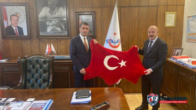 Güvenlik İş Sendikası Genel Başkanından TCDD Genel Müdürü Metin AKBAŞ'a Ziyaret