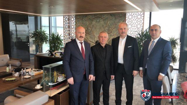 Güvenlik İş Sendikası Genel Başkanından Vakıfbank Genel Müdürü Abdi Serdar Üstünsalih'e Ziyaret
