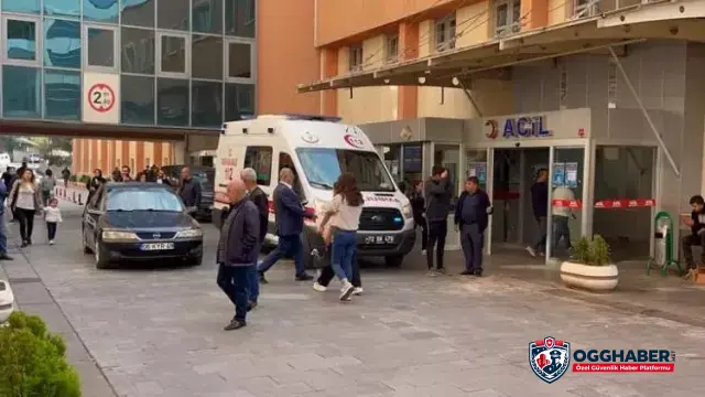 Hasta yakını dehşet saçtı! Güvenlik görevlisi ve bir bebek yaralandı