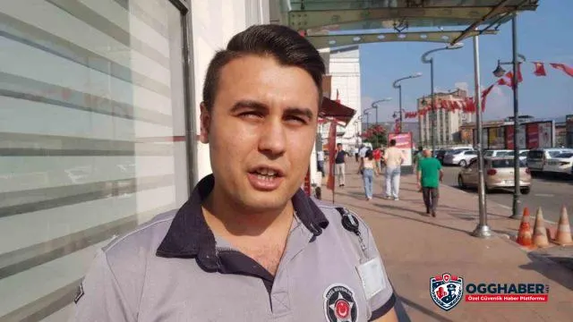 Karabük'te bir kadını gasp etmeye çalışan şahıs belediyenin güvenlik görevlisi tarafından engellendi