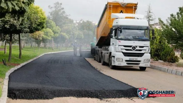 Nevşehir Belediyesi'nden asfalt çalışması