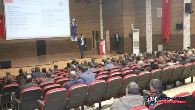 Okullardaki özel güvenlik personellerine eğitim