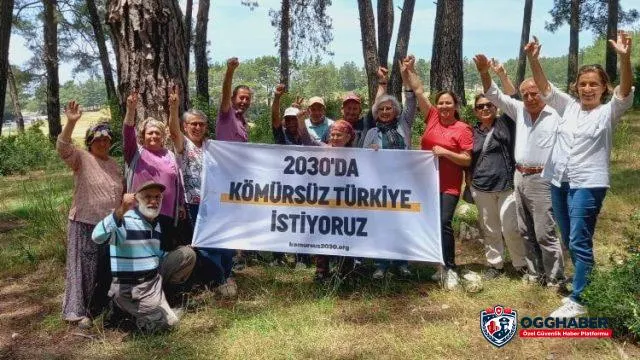 Ortak sesle 'Kömürsüz Türkiye' istediler