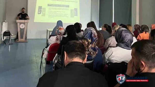 Özel güvenlik görevlilerine uyuşturucuyla mücadele eğitimi