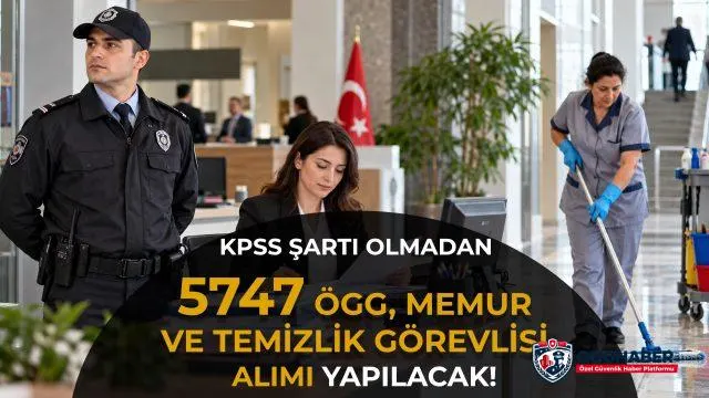 İŞKUR’da ÖGG, temizlik ve büro alanlarında 5 bin 747 açık iş