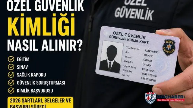 Özel Güvenlik Kimliği Nasıl Alınır?