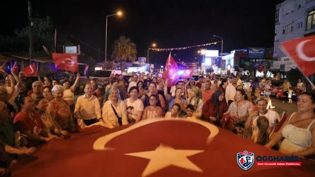 Zafer’in 100. Yılı İzmir Güzelbahçe’de coşkuyla kutlandı