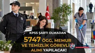 İŞKUR’da ÖGG, temizlik ve büro alanlarında 5 bin 747 açık iş